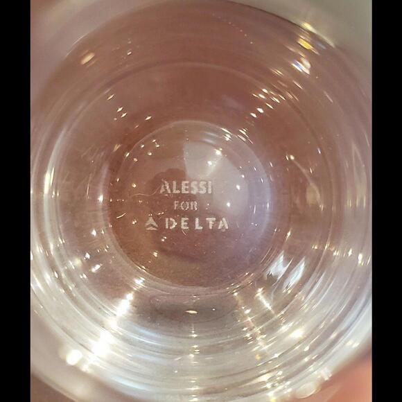 Alessi for Delta Airlines Small Individual Glass Carafe Brand New 2017 - Picture 4 of 6